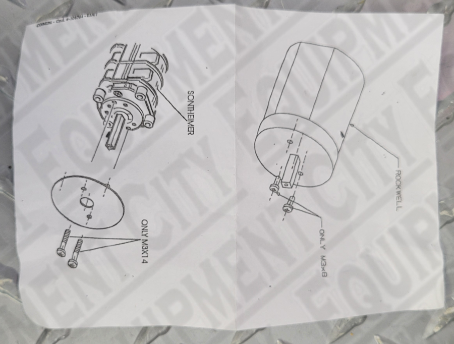 Corghi 5-102762 REVERSER SWITCH FOR 2024 DV