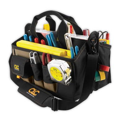 CLC 1529 16 Pocket - 16" Center Tray Tool Bag