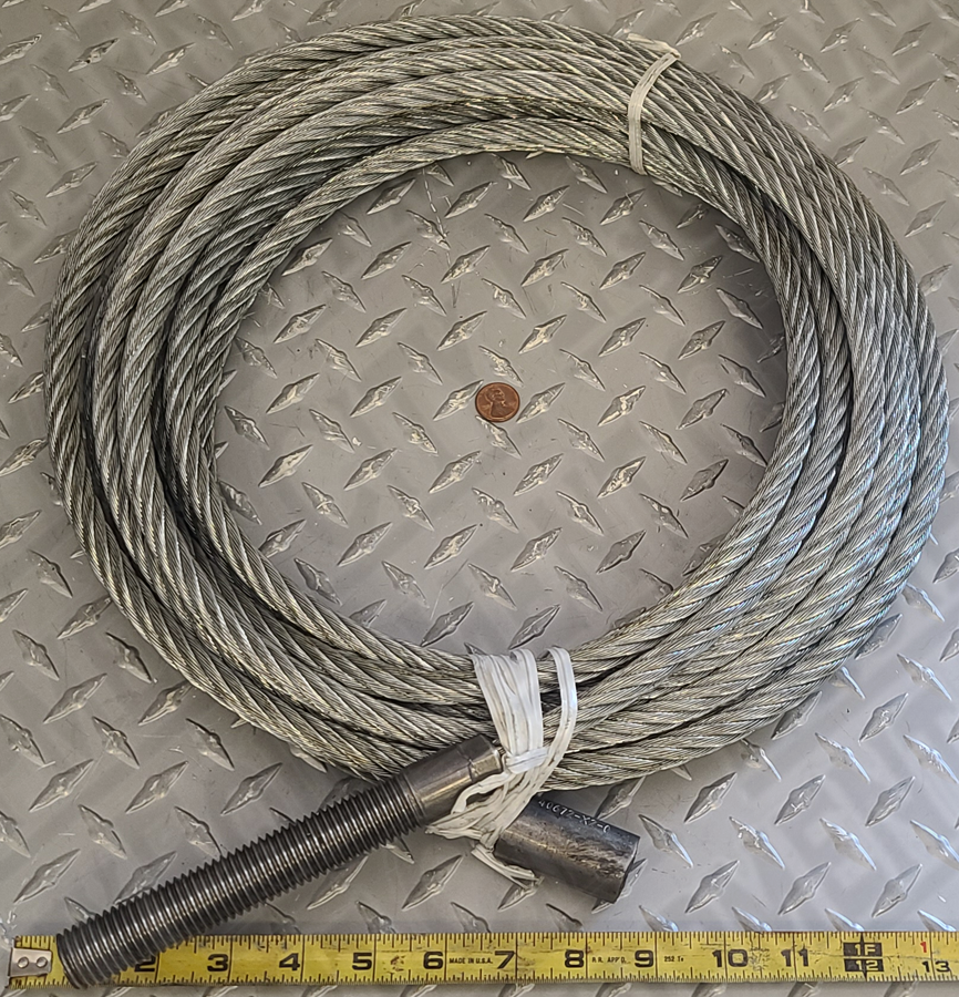 Challenger 40672-X2-O Left Front Cable 385 1/2