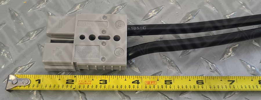 Clore 865-897-006 JNC1224 12 Volt Quick Connect Cable Kit