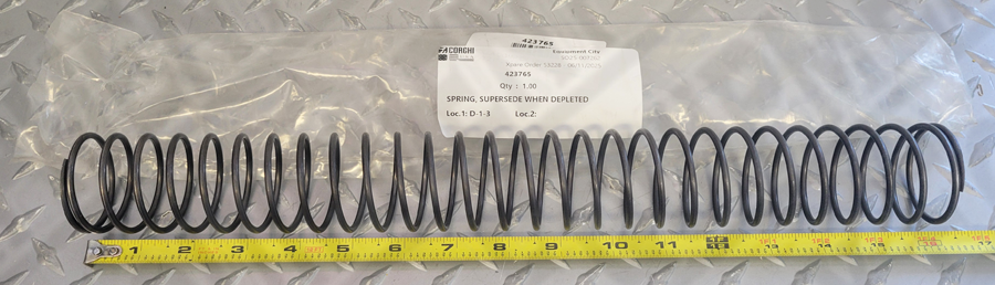 423765 Corghi SPRING | Replaces 900423765 and 900440277
