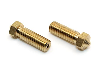 BIQU 3D Volcano Extra Brass Nozzle 0.4mm M6 Printed Head for 1.75mm Filament 3D Printer (sold individually) 