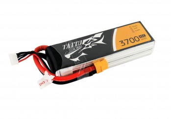 Tattu 3700mAh 45C 4S1P Lipo Battery Pack with XT60 plug | TA-45C-3700-4S1P-XT60