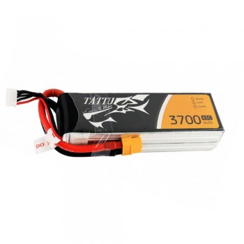 Tattu 3700mAh 45C 4S1P Lipo Battery Pack with XT60 plug | TA-45C-3700-4S1P-XT60