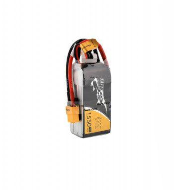 Tattu 1550mAh 11.1V 75C 3S1P Lipo Battery Pack with XT60 Plug | TA-75C-1550-3S1P-XT60