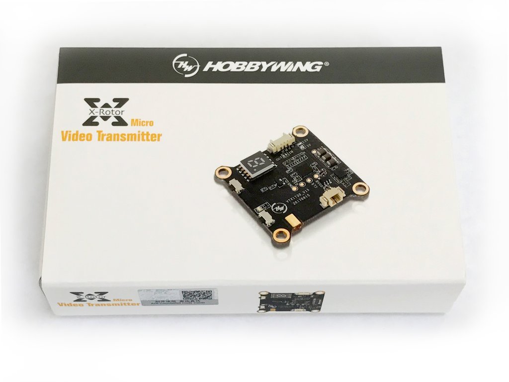 Hobbywing XRotor Micro VTX for FPV Drone Pilots 0/25/200mw | 30505000
