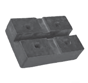SVI BH-7250-01-4 Rubber Pad Kit of 4 for Globe Benwil and Direct Lift  PMR-6131