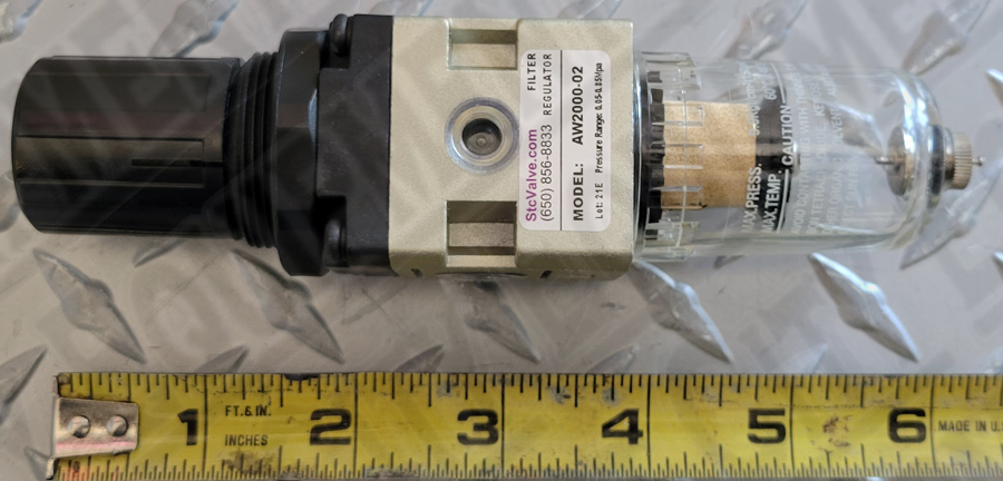 QSP RP6-0140 Filter/Regulator With Gauge - works for RP6-7203 also