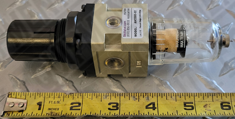 QSP RP6-0140 Filter/Regulator With Gauge - works for RP6-7203 also