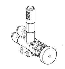 Rotary VS710593770 Lifting Device 3-2 Pedal Valve