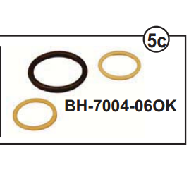 Fenner BH-7004-06OK V-12 Lowering Valve O-ring Kit