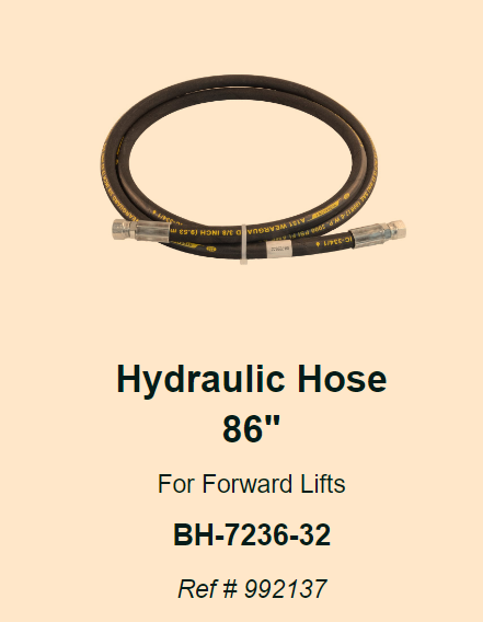 BH-7236-32 Hydraulic Hose 86