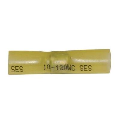 HT230-100 TMR HEAT SHRINK YELLOW BUTT CONNECTOR WITH SOLDER (10-