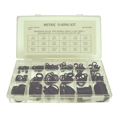 OPK8 TMR METRIC BLACK AUTOMOTIVE O-RING ASSORTMENT (225 PCS)