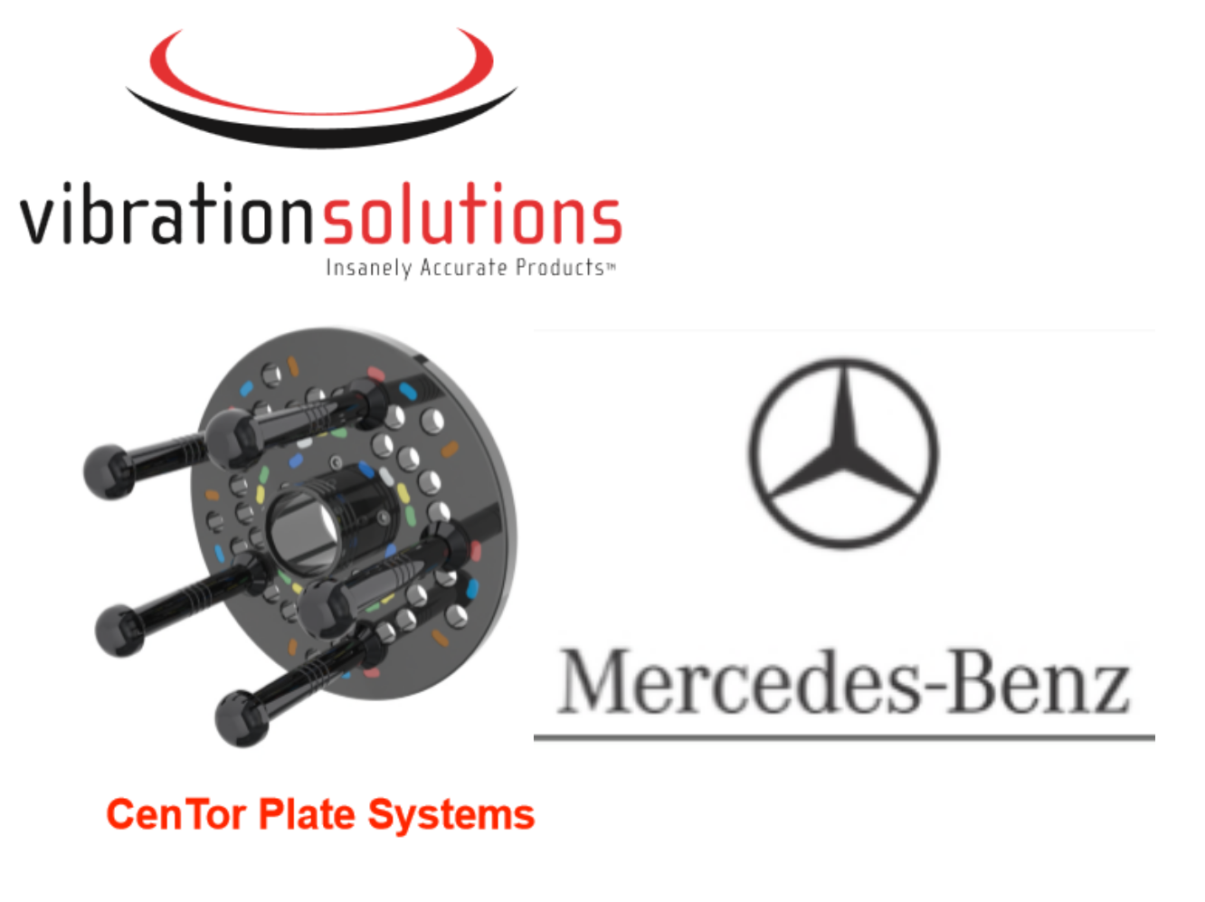 Vibration Solutions CenTor Plate System Solution A | Mercedes-Benz Kit