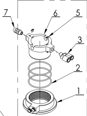 Atlas T4125 221 Tire Changer Union | YC1-2003000